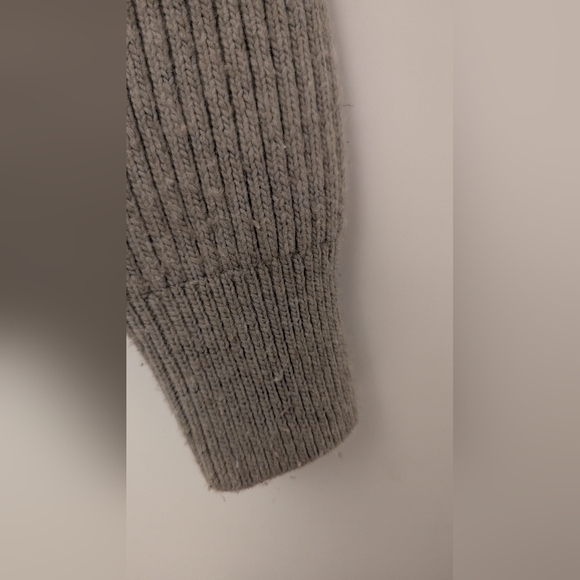 H&M Beige Rib-knit cardigan - Picture 7 of 7